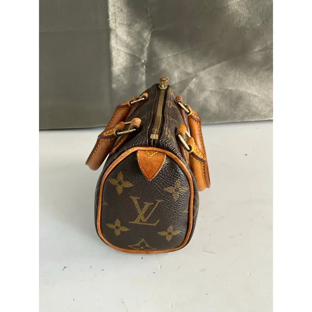 Louis Vuitton Vintage Monogram Mini Speedy Crossbody Bag